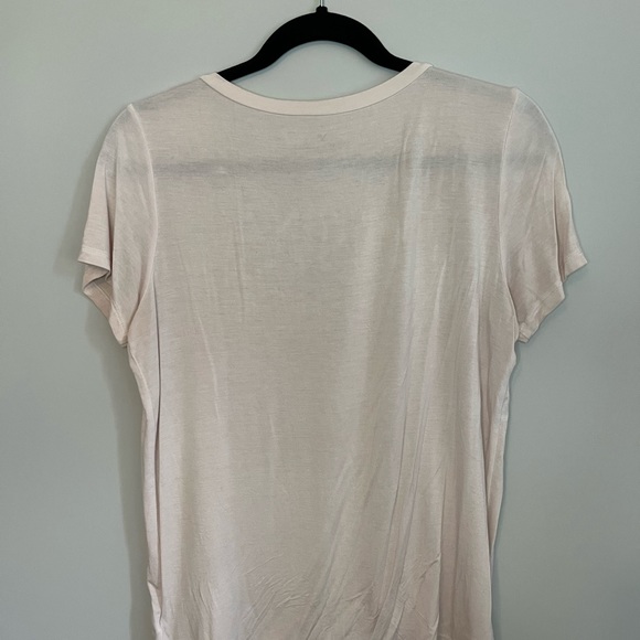 American Eagle light pink tee - small - Picture 3 of 3